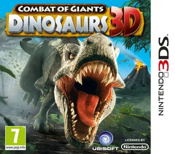 Combat of Giants - Dinosaurs 3D (Europe) ( En,Fr,Ge,It,Es,Nl,Sw,Nor,Dan) box cover front